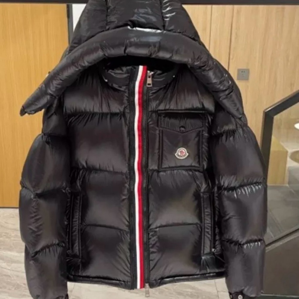 Moncler Black Puffer Jacket